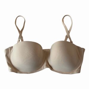 Skims 36C Beige Fits Everybody Strapless Balconette Bra Convertible